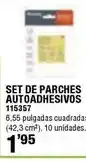 Ferrcash Set de parches autoadhesivos oferta