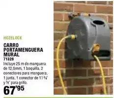 Ferrcash Hozelock - carro portamenguera mural oferta