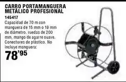 Ferrcash Carro portamanguera metalico profesional oferta