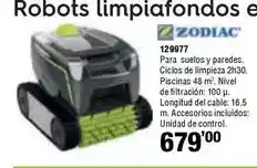 Ferrcash Zodiac - robots limpiafondos eléctrico 129977 oferta