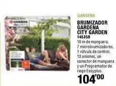 Ferrcash Gardena - brumizador city garden oferta