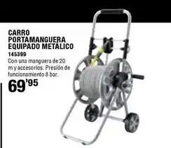 Ferrcash Ironside - carro portamanguera equipado metálico oferta