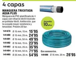 Ferrcash Manguera tricotada aqua plus oferta