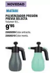 Ferrcash Matabi - pulverizador presión previa selecta oferta