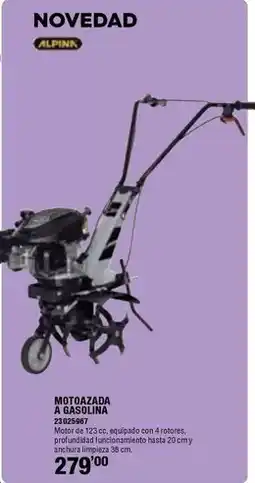 Ferrcash Alpink - motoazada a gasolina 23025967 oferta