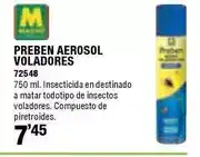 Ferrcash Massó - preben aerosol voladores oferta