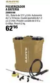 Ferrcash Anova - pulverizador a bateria oferta