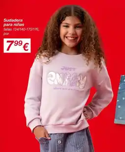 KIK Sudadera para niñas oferta