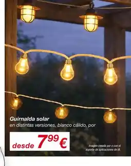 KIK Guirnalda solar oferta