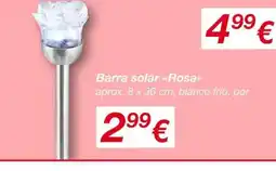 KIK Barra solar «Rosa»> oferta