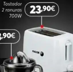Coviran FAGOR Tostador 2 ranuras 700W oferta