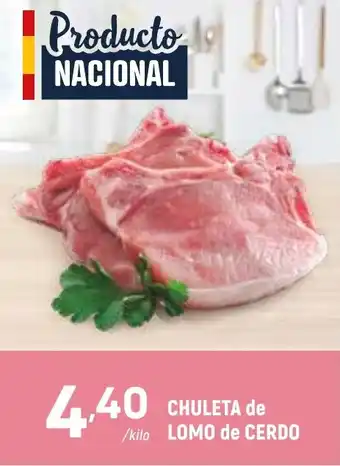 Coviran Chuleta de lomo de cerdo oferta