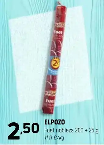 Coviran ELPOZO Fuet nobleza oferta