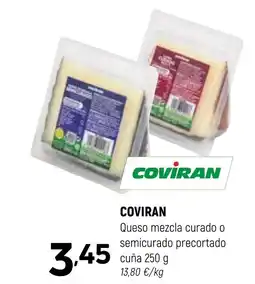 Coviran COVİRAN Queso mezcla curado o semicurado precortado oferta