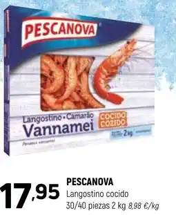 Coviran PESCANOVA Langostino cocido oferta