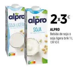 Coviran ALPRO Bebida de soja o soja ligera oferta