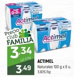 Coviran ACTIMEL Naturales oferta