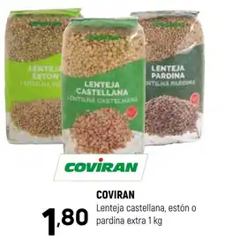 Coviran COVIRAN Lenteja castellana, estón o pardina extra oferta