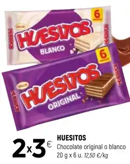Coviran HUESITOS Chocolate original o blanco oferta