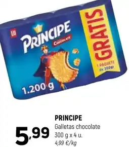 Coviran PRINCIPE Galletas chocolate oferta