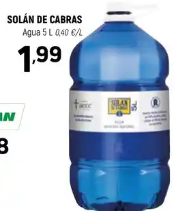 Coviran SOLÁN DE CABRAS Agua oferta
