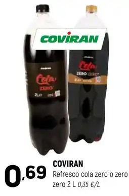 Coviran COVIRAN Refresco cola zero o zero zero oferta