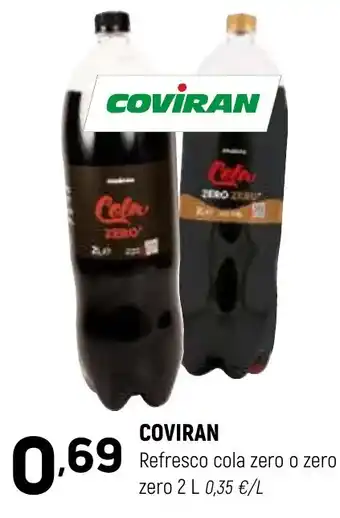 Coviran COVIRAN Refresco cola zero o zero zero oferta
