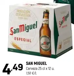 Coviran SAN MIGUEL Cerveza oferta