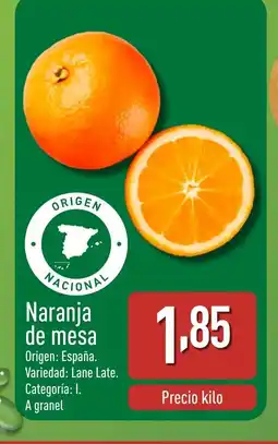 ALDI Naranja de mesa oferta