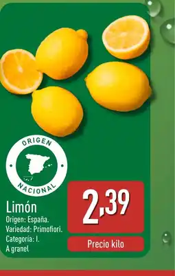 ALDI Limón oferta