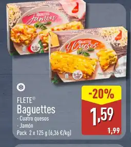 ALDI FLETE Baguettes oferta