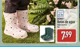 ALDI DISNEY Botas de agua oferta