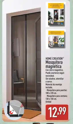 ALDI HOME CREATION Mosquitera magnética oferta