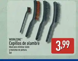 ALDI WORKZONE Cepillos de alambre oferta