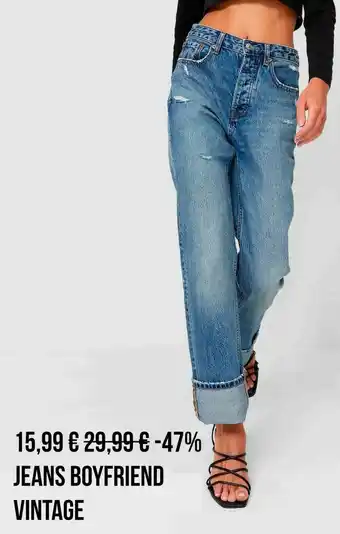 Stradivarius Jean boyfriend vintage oferta