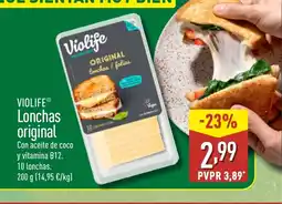 ALDI VIOLIFE Lonchas original oferta