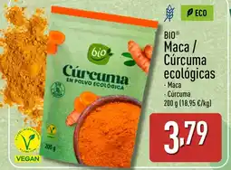 ALDI BIO Maca / Cúrcuma ecológicas oferta