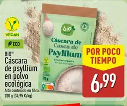 ALDI BIO Cáscara de psyllium en polvo ecológica oferta
