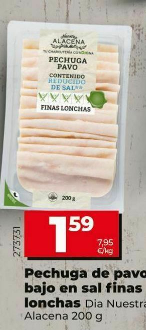 Maxi Dia Pechuga de pavo dia oferta