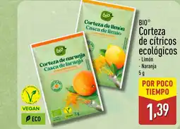 ALDI BIO Corteza de cítricos ecológicos oferta