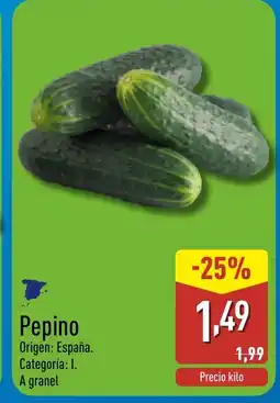 ALDI Pepino oferta