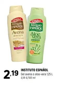 Coviran INSTITUTO ESPAÑOL Gel avena o aloe-vera oferta