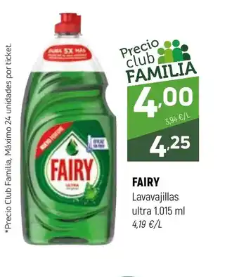 Coviran FAIRY Lavavajillas ultra oferta