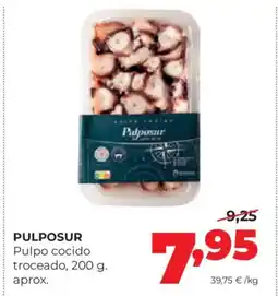 Alimerka PULPOSUR Pulpo cocido troceado oferta