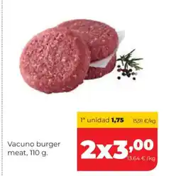 Alimerka Vacuno burger meat oferta