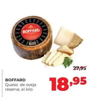 Alimerka BOFFARD Queso de oveja reserva oferta