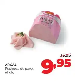 Alimerka ARGAL Pechuga de pavo oferta