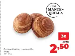 Alimerka Croissant twister mantequilla oferta