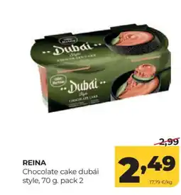 Alimerka REINA Chocolate cake dubái style oferta