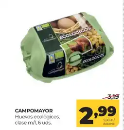 Alimerka CAMPOMAYOR Huevos ecológicos oferta